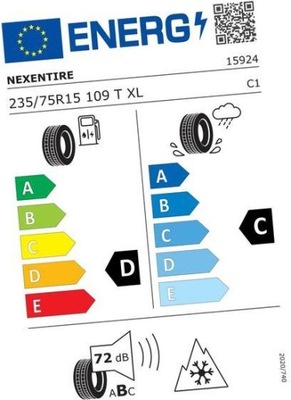 NEXEN WINGUARD SPORT 2 SUV 235/75R15 109 T PRZYCZEPNOŚĆ NA СНЕГА (3PMSF),