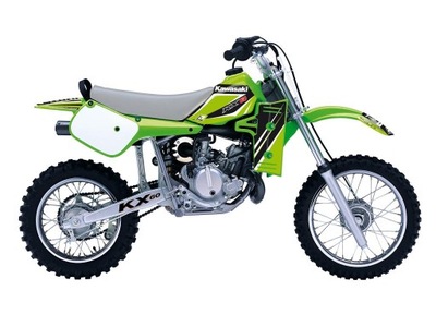 BLACKBIRD КОМПЛЕКТ NAKLEJEK KAWASAKI KX 60 85-20 DREAM 4 ZIELONY/CZARNY