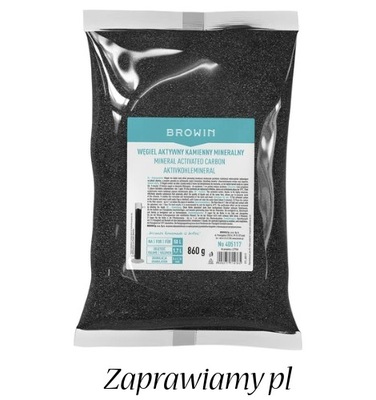 Węgiel aktywny KAMIENNY MINERALNY 0,86kg BROWIN