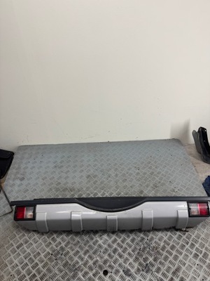 Бампер задня задній mitsubishi pajero iv 4 07-r фото №1