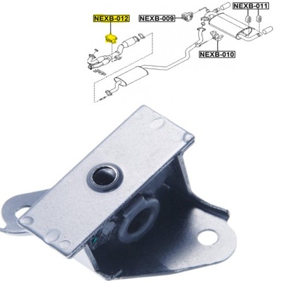 WIESZAK UCHWYT TŁUMIKA NISSAN MURANO Z50 2004-2008