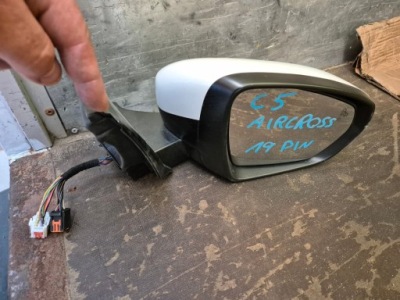 Зеркало правое citroen c5 aircross 19 pin ассистент поперечина движения состояние фото №1