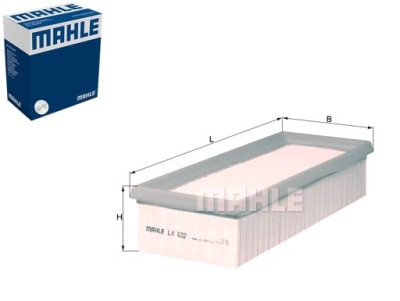 Фільтр повітря mahle 25062468 phe000120 phe000121 фото №1