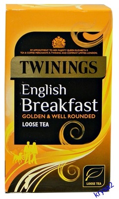 Herbata TWININGS ENGLISH BREAKFAST sypana 125g