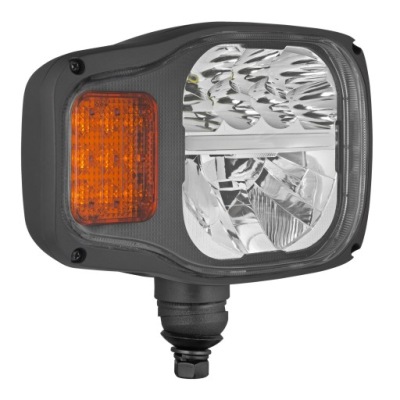 Reflektor lampa LED kierunkowskaz prawy koparki ładowarki Wesem L7B