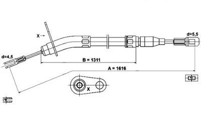 LYNAS STABDŽIO RANKINIO MERCEDES COUPE (C123) KOMBI 