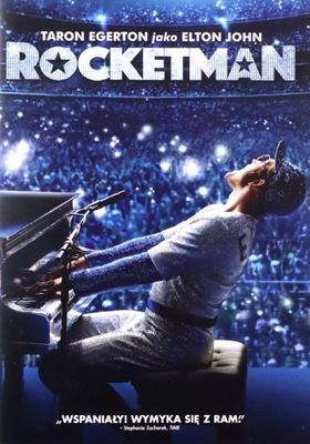 ROCKETMAN Taron Egerton DVD FOLIA