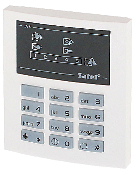 KLAWIATURA DO CENTRALI ALARMOWEJ CA-5-KLED-S SATEL