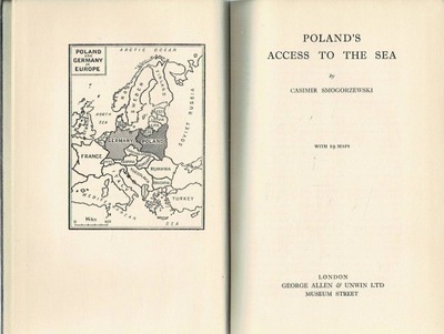 Poland's access to the sea by Casimir Smogorzewski