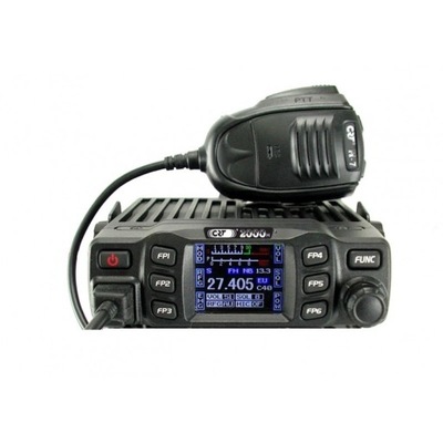 CRT 2000-H CB RADIO AM/FM/ASQ/RFG/NB/NEG. WYŚW.