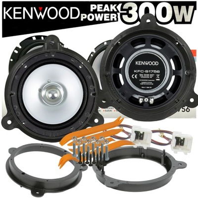 KENWOOD SPEAKERS NISSAN X-TRAIL T30 T31 T32 FRONT  