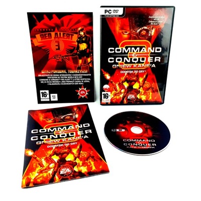 COMMAND & CONQUER 3 III GNIEW KANEA PC PL