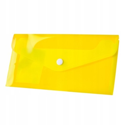 Teczka kopertowa TETIS DL 220x110mm żółta