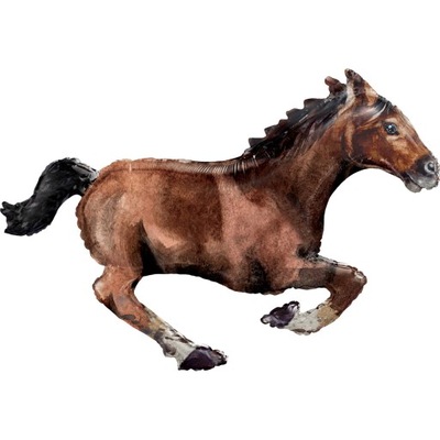 Balon Foliowy Mustang Koń Galop 101cm