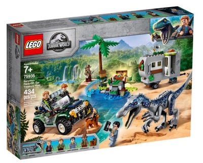 LEGO Jurassic World 75935 Starcie z barionyksem
