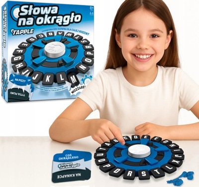 GRA SŁOWNA ZRĘCZNOŚCIOWA SŁOWA NA OKRĄGŁO GRY FAMILIJNE DLA DZIECI EPEE
