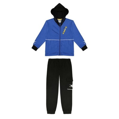 DRES DIADORA JU. HD FZ TRACKSUIT JUNIOR BLUE L