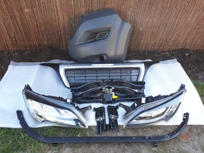 Решётка радиатора бампер перед boxer лампа левая + правая led оригинал фото №1