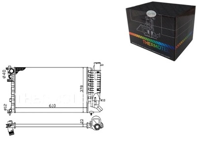 AUŠINTUVAS VARIKLIO THERMOTEC 1301JV 1301X2 1331X2 K 