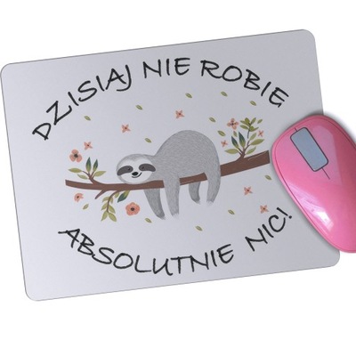 Podkładka pod mysz myszkę LENIWIEC mousepad