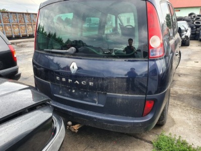 Renault espace iv 02-06r крышка багажника задняя б/у фото №1