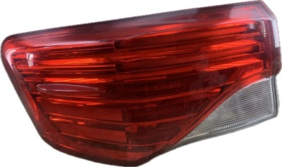 Avensis t27 рестайлинг  фонарь  левый задний  седан led фото №1
