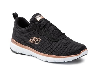 Buty damskie Skechers FLEX APPEAL 2.0 13070-BKRG niskie 37,5