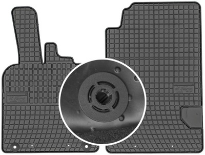 SMART FORTWO 2007-2015 ALFOMBRILLAS CON SUJECIONES  