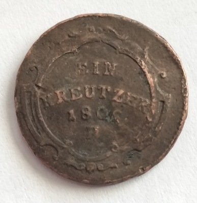 moneta Austria Przednia 1 ein kreutzer 1802