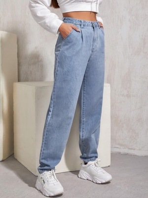 Z WYSOKIM STANEM L LC16110 *SHEIN JEANSY