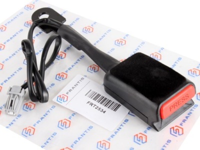 Пряжка поперечина безпеки ліве перед tesla model 3 1090323-01-d фото №1