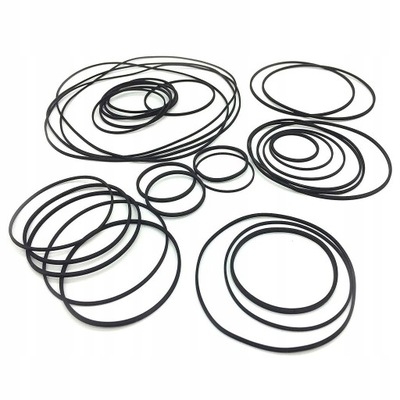 50SZT PASKI NAPĘDOWE DO MAGNETOFONU RADIA WIEŻY KOMPLET CZARNY