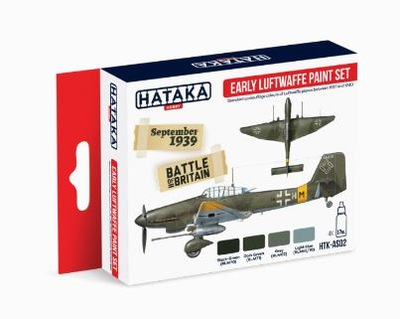 Hataka AS02 Early Luftwaffe Paint Set