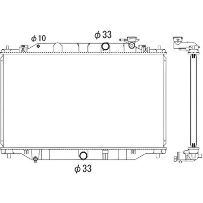 Diederichs dcm2283 радіатор, система охолодження двигуна фото №1
