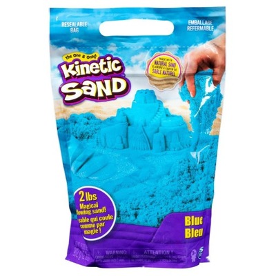 Piasek kinetyczny Kinetic Sand: Żywe Kolory niebieski Spin Master 6046035/2