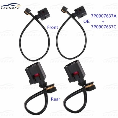 2 PARY FRONT REAR KLOCEK BRAKE SENSOR 7P0907637A 7P0907637~19680  