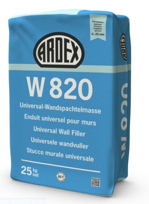 ARDEX W 820 SUPERFINISH gipsowa masa szpachlowa