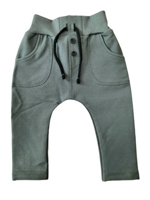 Mrofi spodnie materiałowe bawełna rozmiar 68