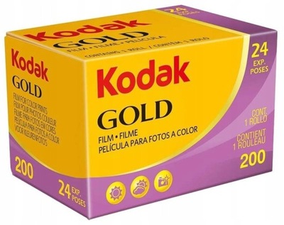 Kodak Gold 200/24 FILM KLISZA Negatyw Kolor ISO