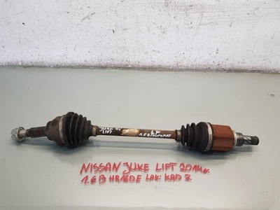 Приводной вал левая автоматическая коробка передач nissan juke i 1.6 фото №1