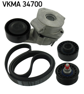 SKF TENSOR DE BOMBA VKMA34700 JUEGO CORREA MICRO-V  