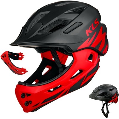 Kask KELLYS SPROUT Junior 47-52cm anthracite-red