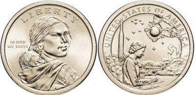 1 dolar (2019) USA - Indianka Native American Sacagawea Mennica Denver