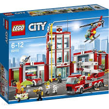 Klocki LEGO City Remiza strażacka 60110