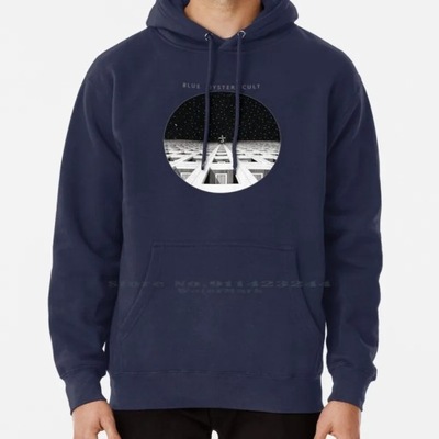 Blue Oyster Cult Debut SweaterCotton Blue Bluza Bluzy