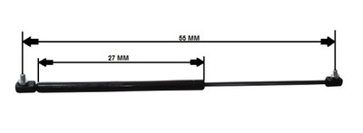 ПРИВІД ГАЗОВИЙ КАПОТУ JOHN DEERE 510N AL174088