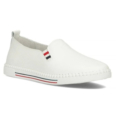 Buty damskie półbuty płaskie lekkie wygodne wsuwane Filippo r.40
