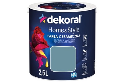 Farba ceramiczna ścienna Dekoral 2,5 l HOME&STYLE mat DOLPHIN