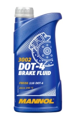 MANNOL BRAKE FLUID DOT-4 (500ML) - ЖИДКОСТЬ ТОРМОЗНОЙ (3002)