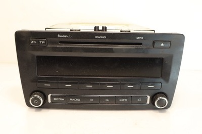 Радио skoda octavia ii lift фото №1